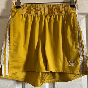 Adidas Yellow Shorts